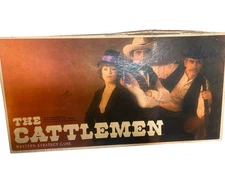 Vintage The Cattlemen Western Strategy Board Game Selchow & Righter Estate 1977
