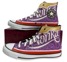Converse Willy Wonka SWIRL Chuck Taylor HI A08154C RARE Size 5.5 Men 7.5 Women
