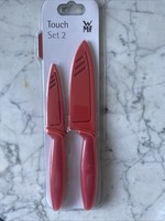 Wmf Touch Messerset 2-Teilig, KüChenmesser Mit SchutzhüLle, Rot