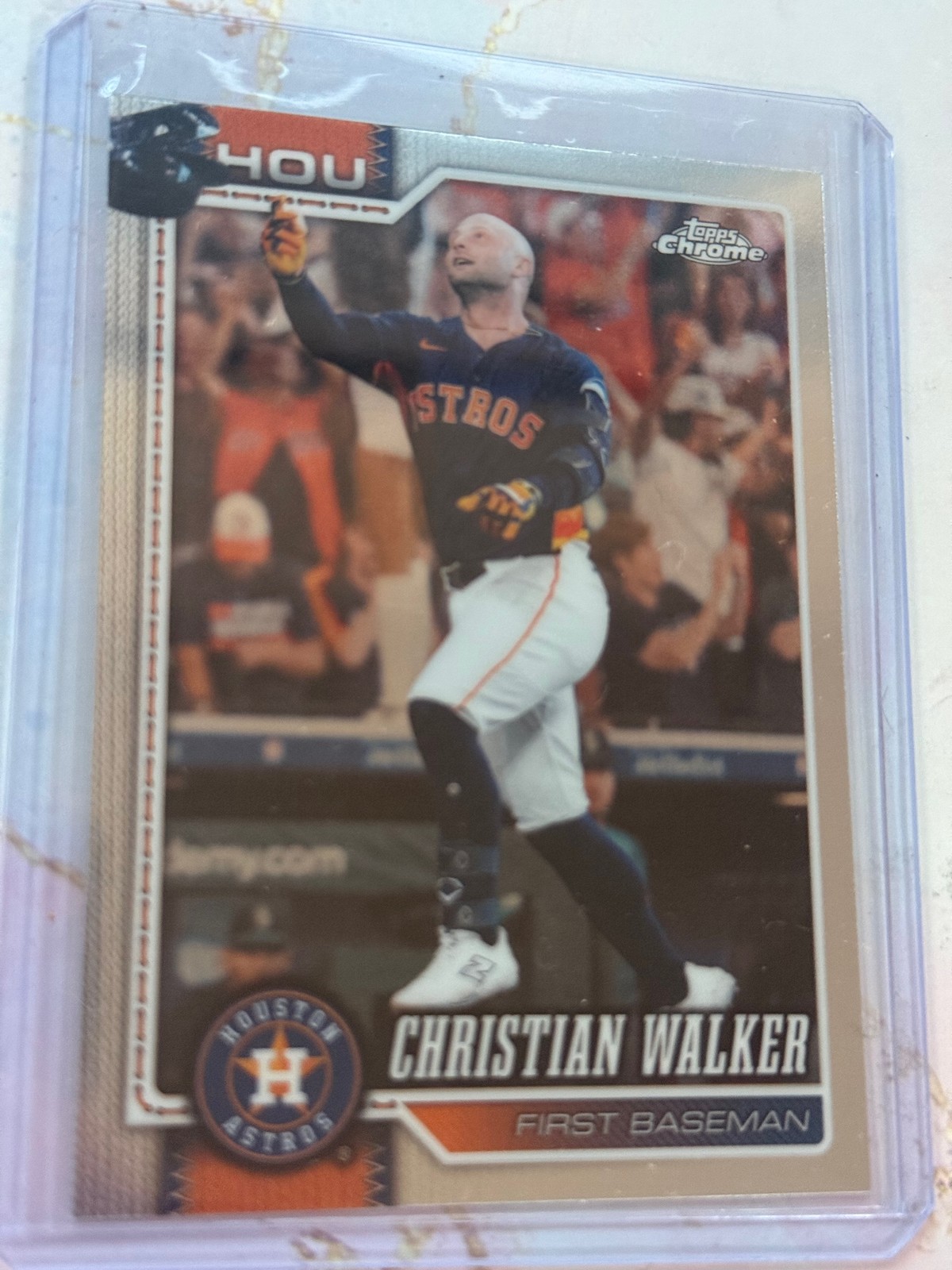 Christian Walker 2026 Topps Chrome #252 Astros