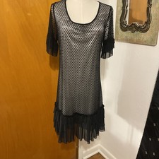 Lady Noiz Cocktail Dress Mesh Women’s Small Vintage