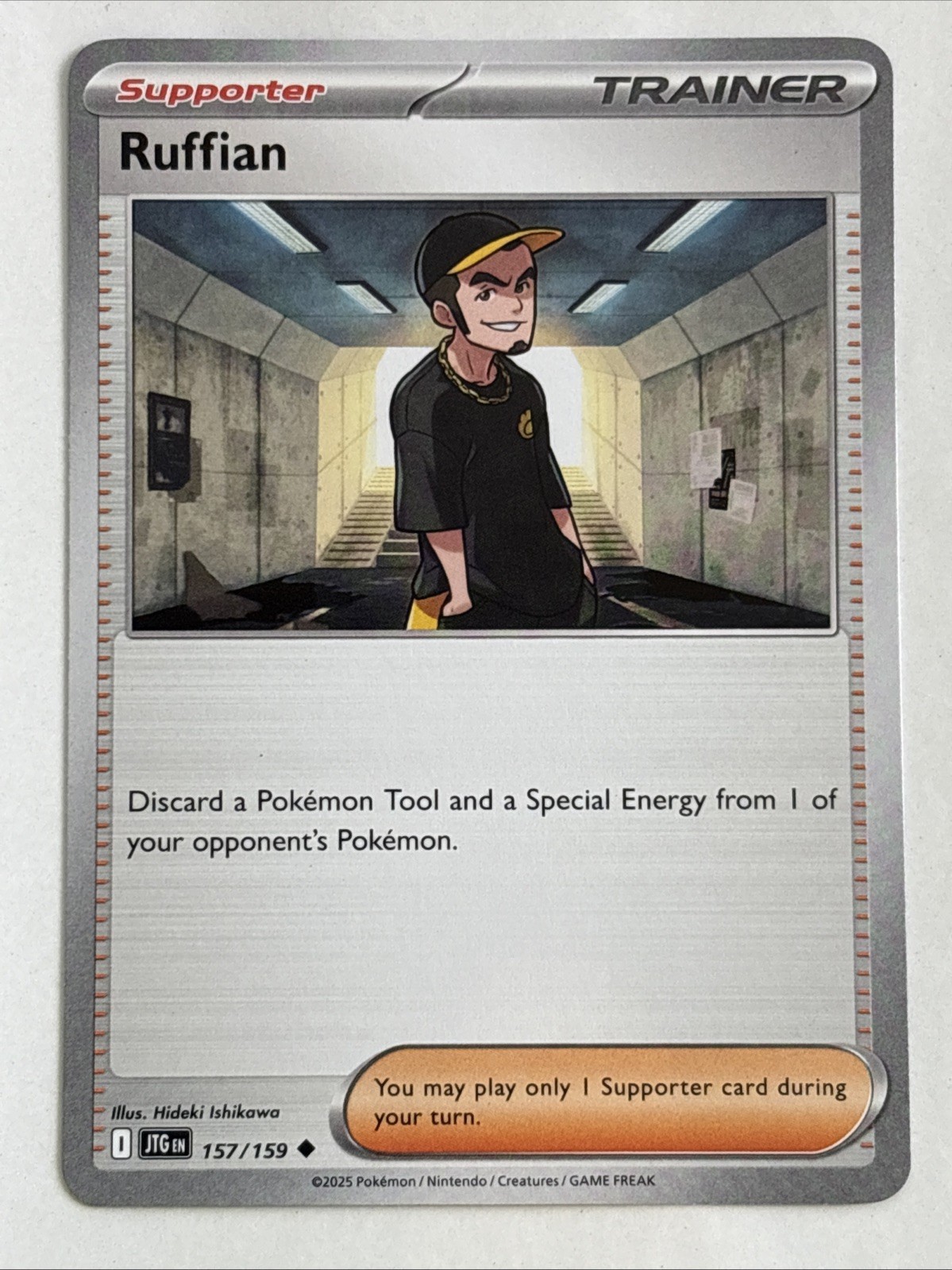 Pokémon TCG Journey Together Ruffian 157/159 NM