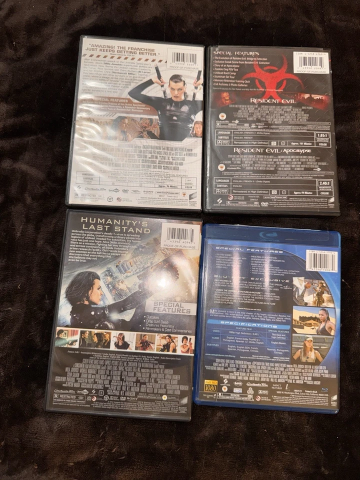 Resident Evil Movie Lot - Image 2 of 4