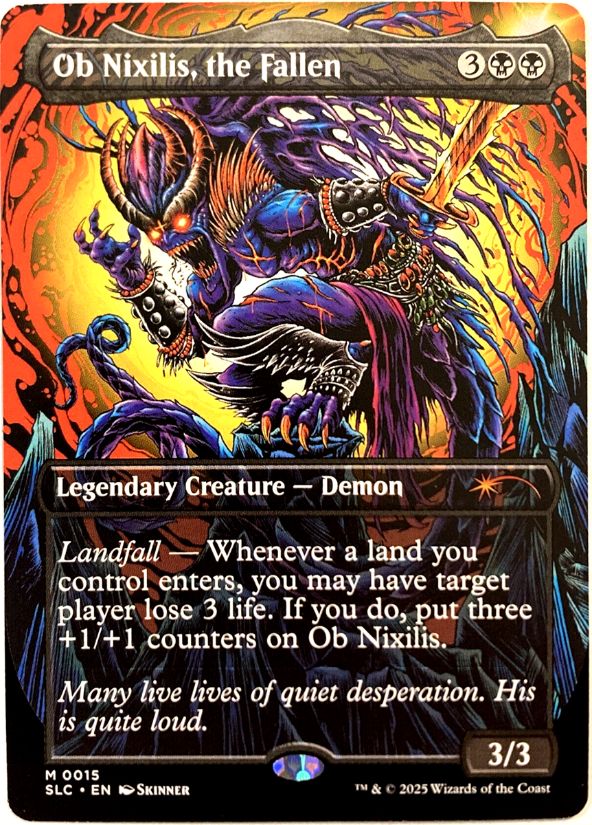 MTG Ob Nixilis, the Fallen Secret Lair Countdown Kit 0015 NM | eBay