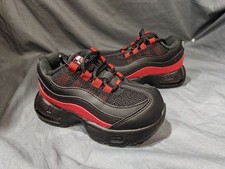 Nike Toddler's Air Max 95 ReCraft Sneakers Lace Up Black Red Size 7 NEW IN BOX 