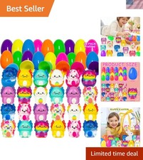 24 Pack Prefilled Easter Eggs with Toys Filled Easter Eggs for Kids Toddlers ...