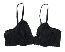 DKNY Deco Lace Unlined Semi-Sheer Underwire Support Women's Bra 36C NWT