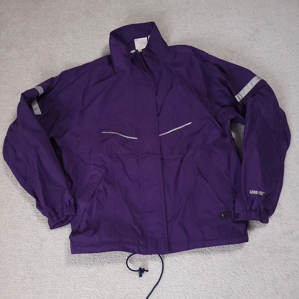 Chaqueta deportiva Road Runner para correr al aire libre para mujer forrada en púrpura mediana Foto 3 de 4