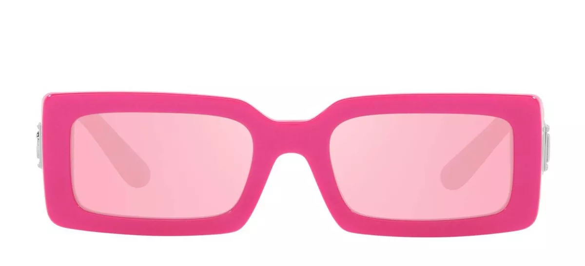Dolce Gabbana DG 4416 Metallic Pink Pink Silver Mirrored 3379