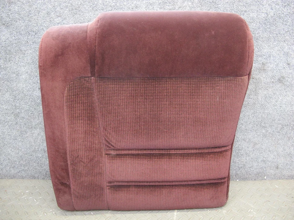 86-88 TOYOTA SUPRA MK3 ЗАДНЕЕ ЛЕВОЕ И ПРАВОЕ ТКАНЕВОЕ СИДЕНЬЕ ВЕРХНЯЯ ПОДУШКА КОМПЛЕКТ ТЕМНО-БОРДОВЫЙ OEM - Изображение 2 из 4