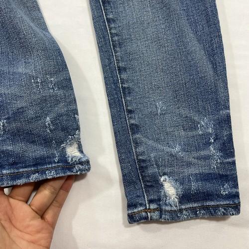 Madewell 9" High Rise Busted Knee Skinny Jeans Blau J0513 Größe 26 - Bild 8 von 12