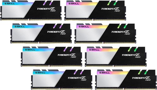 G.SKILL 256GB (8 x 32GB) Trident Z Neo Desktop Memory Model F4-3600C18Q2-256GTZN - Picture 2 of 4