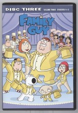 NO DISCS Family Guy Disc 3 Vol 3 Original DVD Artwork  Slimline Case 2005 