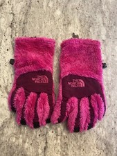 kid girl northface gloves