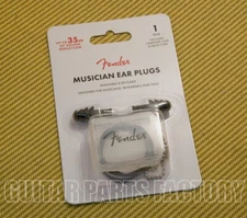 099-0542-000 Fender Musician Series Ear Plugs Black 27dB Hearing Protection