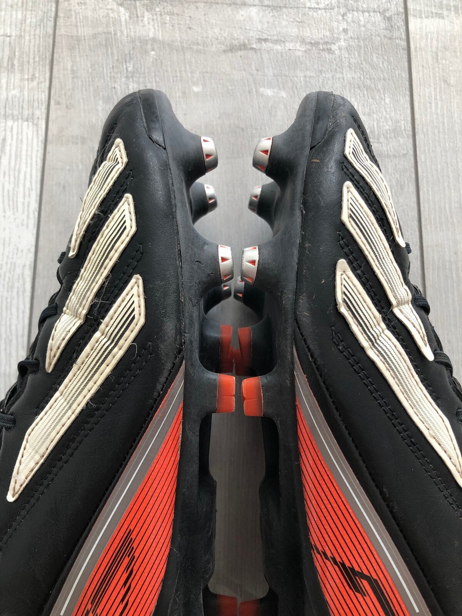 Adidas Adizero F50 Leather Black Soccer Cleats Boots Rare Retro