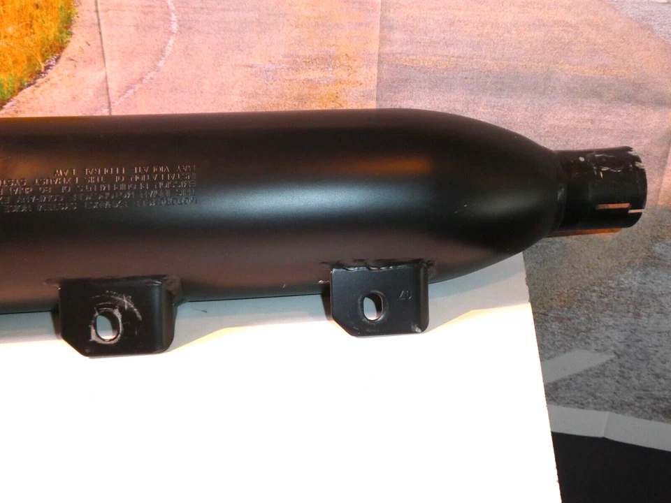 Indian Muffler Scout Bobber Negro ASM Inferior Derecha 1262907-266 Se Adapta a 2018-2022 X1 Foto 3 de 4