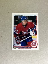 1990-91 Upper Deck Stephan Lebeau #51 Montreal Canadians