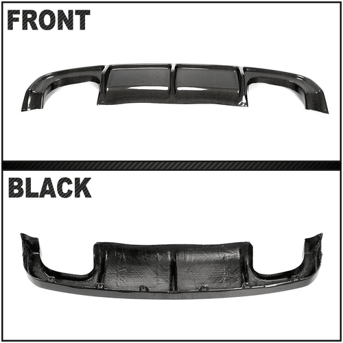 Carbon Heckdiffusor Diffusor Spoiler Lippe Passt für BMW X5M F85 X6M F86 2015-19 - Picture 9 of 10
