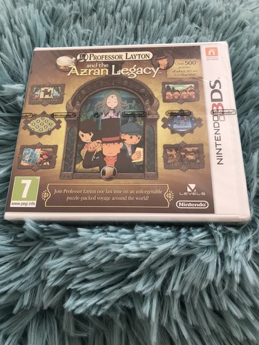 Professor Layton And The Azran Legacy Nintendo 3ds Game New Sealed + Slipcase - Picture 2 of 9