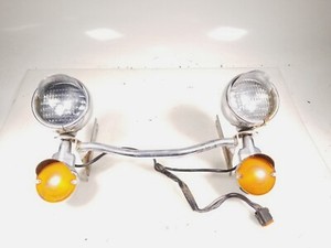 96 Harley Road King FLHR Front Light Bar Left & Right Turn Signals