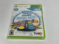 U Draw Studio Instant Artist XBOX 360 New Sealed Read