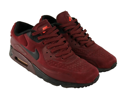 Nike Air Max 90 Ultra Bordeaux Burgundy Red 10.5 Men's Shoes 845039-600