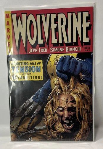(2007) WOLVERINE #55 GREG LAND EC Crime Suspenstories 22 HOMAGE VARIANT COVER!