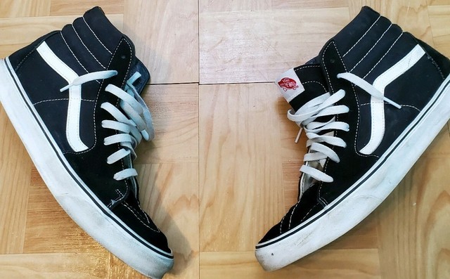 vans off the wall leather