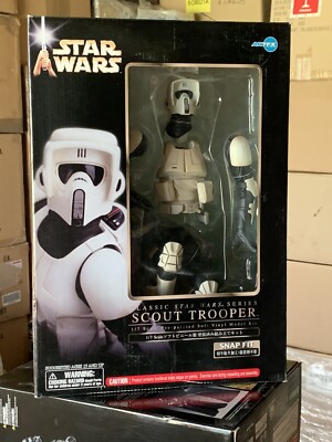 Kotobukiya Star Wars Scout Trooper Artfx 1/7 Vinyl Model Kit Snap Fit
