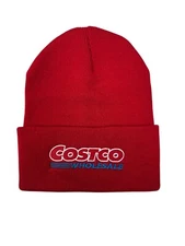 Costco Wholesale Embroidered Unisex Cuffed Beanie Winter Cap - Warm & Stylish