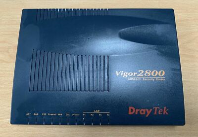 Draytek Vigor 2800 ADSL/2+ VoiP Router 2S Breitband Security Router