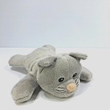 Melissa and Doug Kitten Cat Gray 9 Inch Plush Laying Stuffed Animal Toy