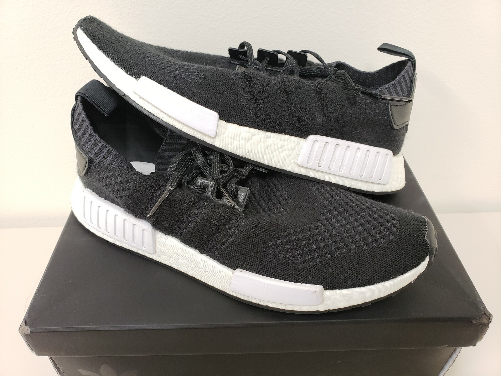 nmd black boost