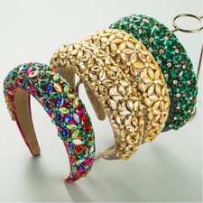 Accessori Per Capelli Con Fasce Barocche Lucide Fatte A Mano In Spugna Di ☆