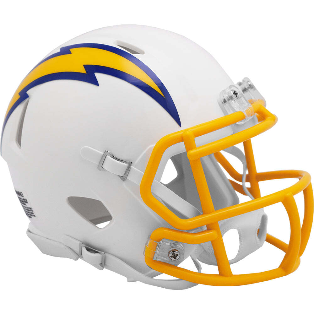 LA Chargers Royal Color Rush Riddell Speed Mini Football Helmet