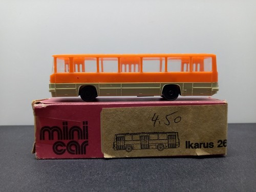 1:87 Mini Car Ikarus 260 VEB Plastspielwaren Berlin DDR Modellauto - Bild 3 von 6