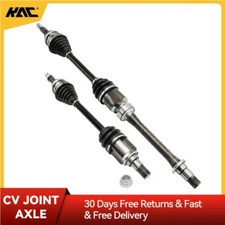 Pair Front CV Axle Shaft For Toyota Camry 2002 - 2009 Highlander Solara 2.4L