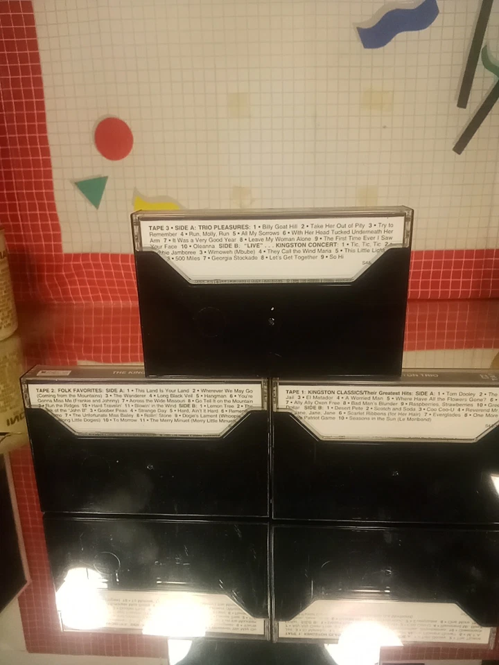 READERS DIGEST Cassette Tapes Lot of 3 THE KINGSTON TRIO Greatest Hits - Image 2 of 3