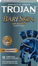 Trojan BareSkin Condom 10 Each EXP 05/2024