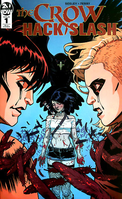 CROW HACK SLASH #1 COVER B REBEKAH A ISSACS INCENTIVE VARIANT VF/NM