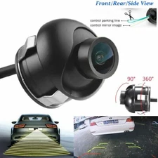 360° Waterproof Night Vision Car Rear View Reversing Backup Parking Camera HD