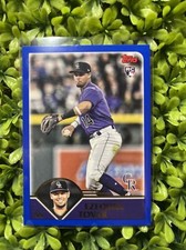 2023 Topps Archives Base Card - 217 Ezequiel Tovar, Colorado Rockies RC