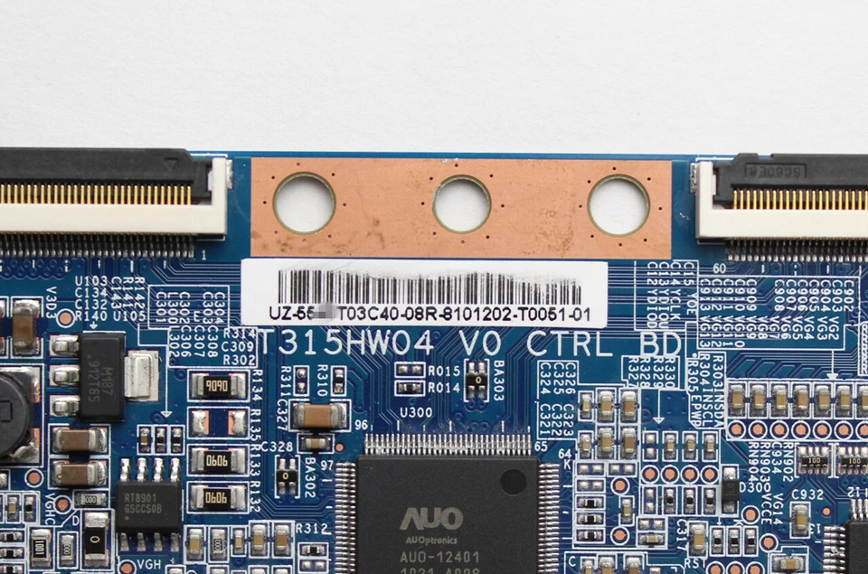 Placa T-Con Original T315HW04 V0 CTRL BD 31T09-C0G T315HW04 V0 CTRL BD Samsung Foto 2 de 4