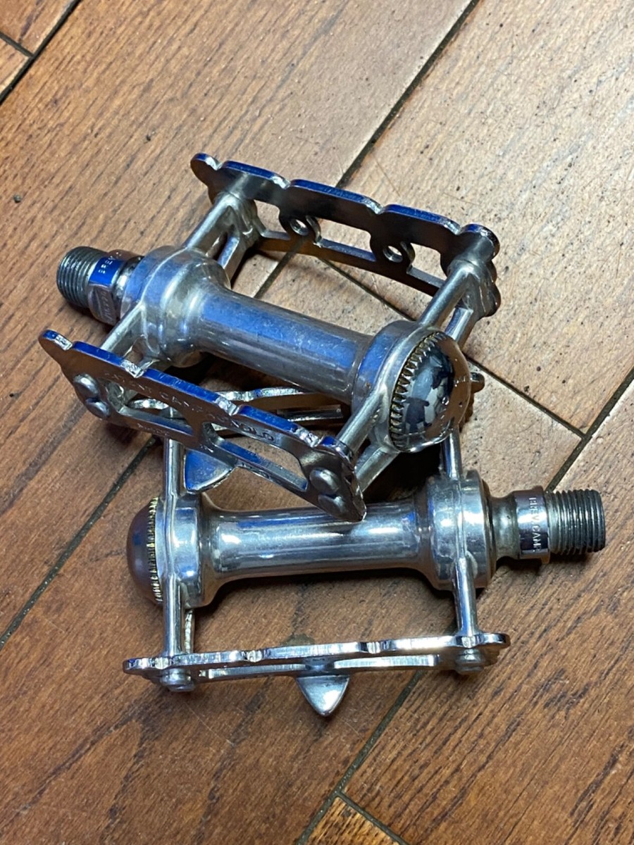 パーツ 1959 CAMPAGNOLO RECORD Road Pedals Rare 1960