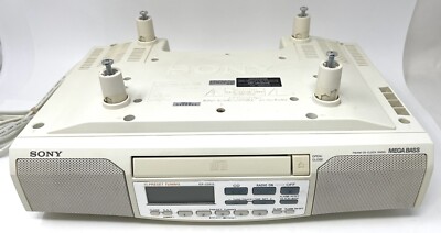 Sony ICF-CD 513 Under-Cabinet Kitchen FM/AM CD Clock Radio with