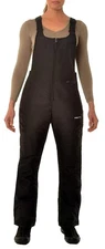 Arctix Women's Essential Insulated Bib Overalls Large/31" Inseam Black