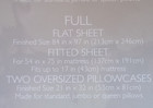 NOBLE EXCELLENCE Full Size 4 Pc. Sheet Set, Fine Portuguese Flannel, Red Plaid — photo 3