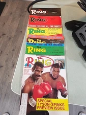 The Ring Boxing Magazine vintage LOT OF 6