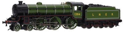 31-717 Bachmann OO Class B1 4-6-0 1264 in LNER Apple Green - DCC Fitted